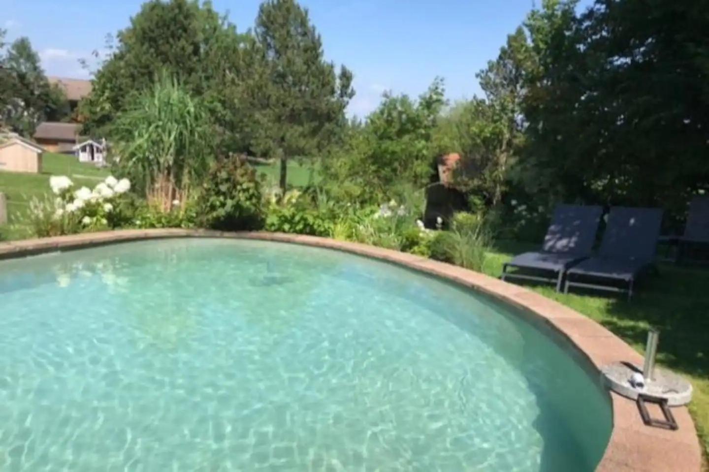 Moderne Alpenwohnung Garten&Natur Bad Kohlgrub Dış mekan fotoğraf