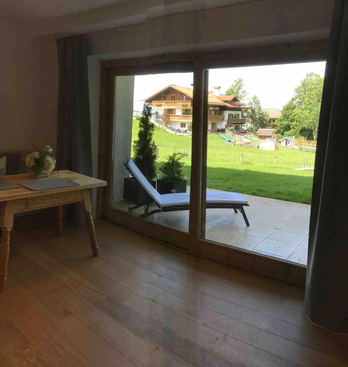 Moderne Alpenwohnung Garten&Natur Bad Kohlgrub Dış mekan fotoğraf
